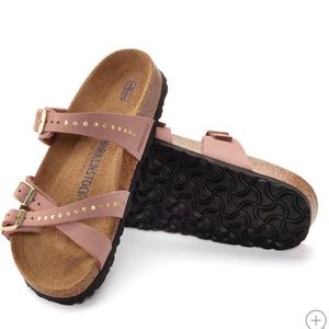 NWT BIRKENSTOCK FRANCA SOFT FOOTBED OLD ROSE 8-8.5 (39) R/W
